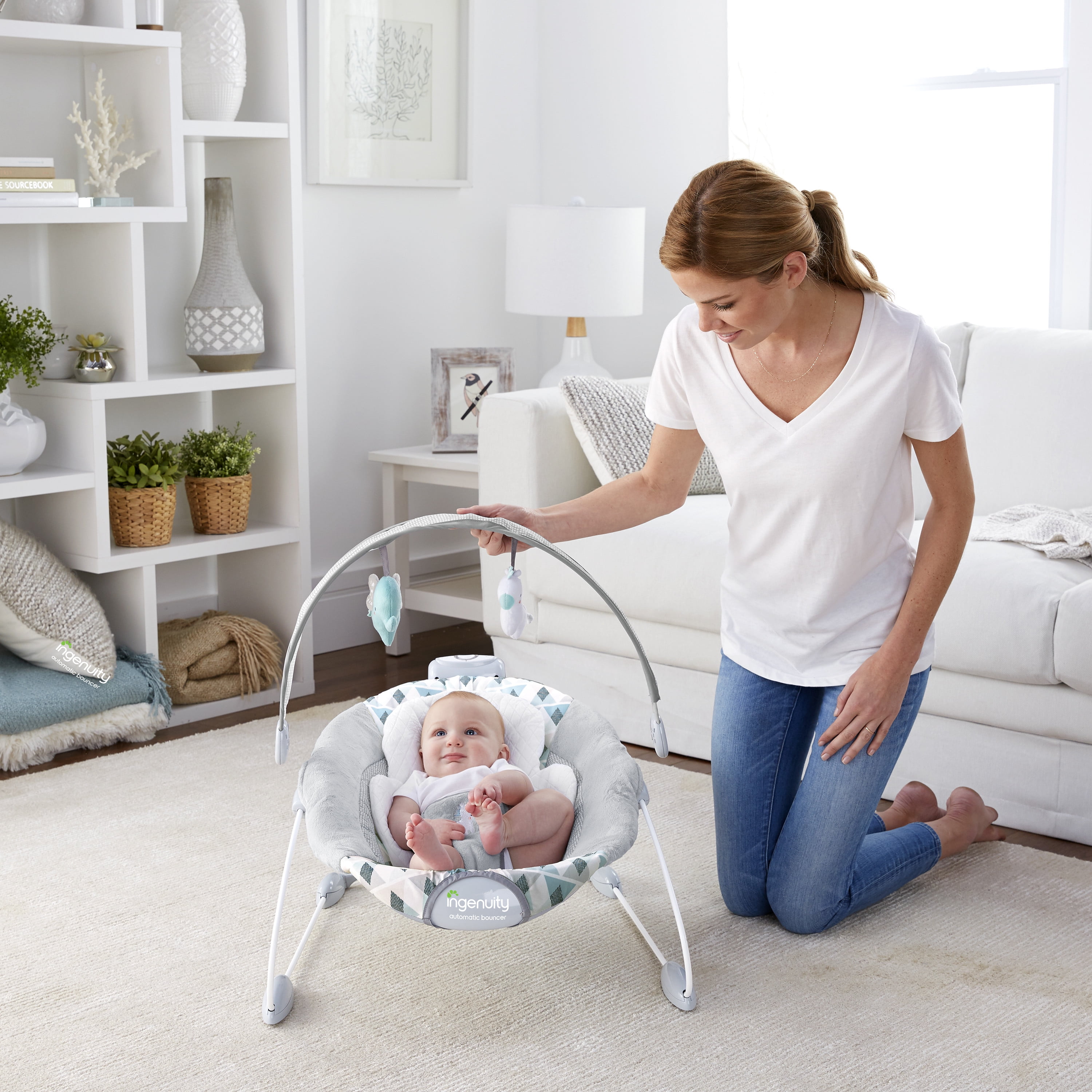automatic bouncing baby chair