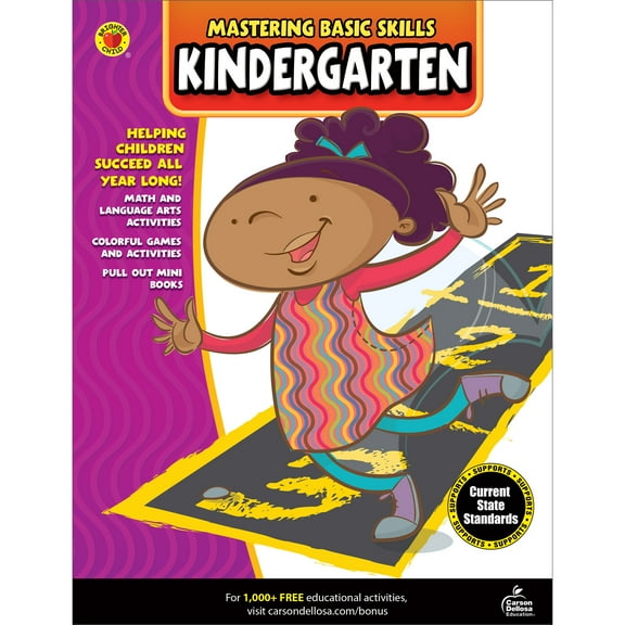 Brighter Child Mastering Basic Skills® Mastering Basic Skills Kindergarten Activity Book
