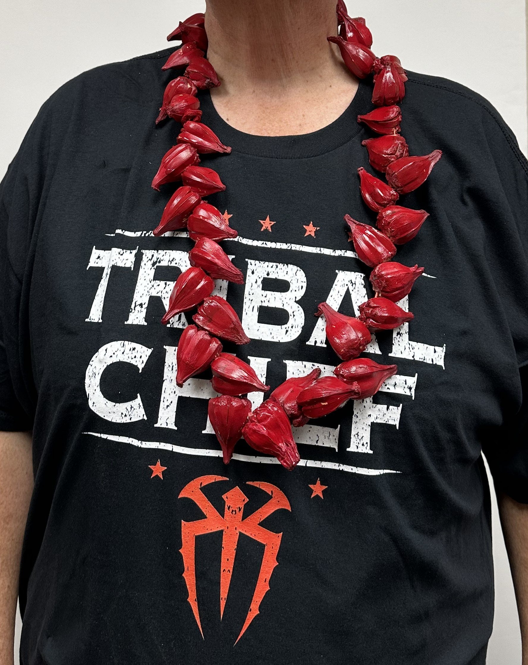 Roman Reigns Tribal Chief Red Ula fala Necklace Costume Accessory