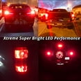 thumbnail image 5 of Alla Lighting 7440 7443 LED Bulbs 3000lm Extreme Super Bright Car Turn Signal Lights Reverse Lights Stop Brake Lights Tail Lights DRL T20 7441 7444 W21W 7442, Red Fits select: 2015-2021 TOYOTA RAV4, 5 of 8