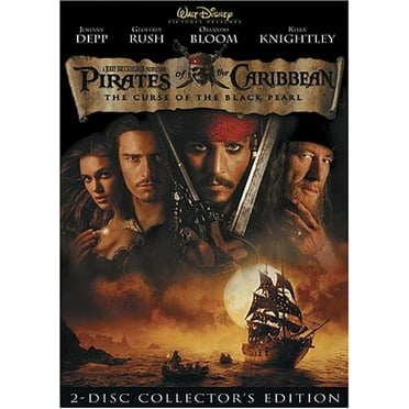 Pirates of the Caribbean: The Curse of the Black Pearl (DVD), Disney, Action & Adventure