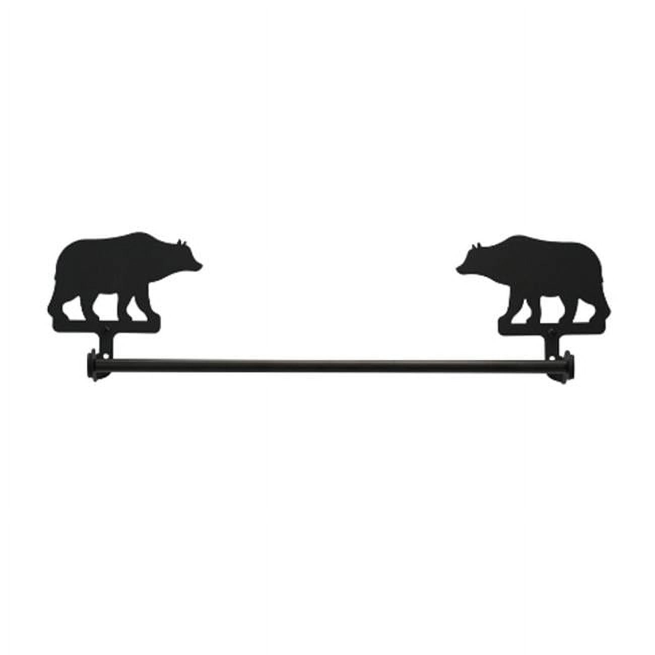 Village Wrought Iron TB 14 S Small Bear Towel Bar Walmart
