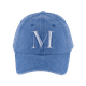 thumbnail image 1 of Gorra para Mujer Original con Iniciales LuckyLy, Ajustable y Moderna, Letras A-Z azul Unitalla - Ajustable, 1 of 6