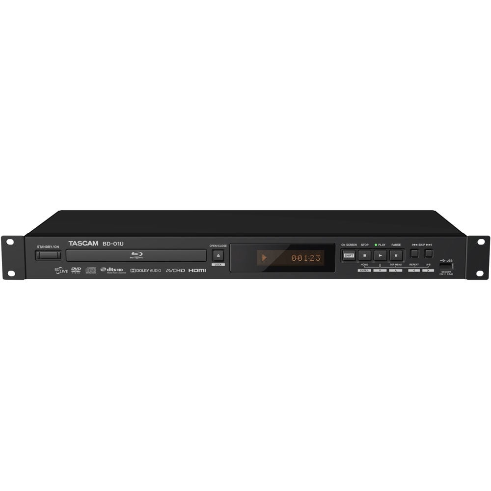 Tascam BD01U Rackmount BluRay Player