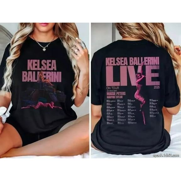 Kelsea Ballerini 2025 tour Gift For Fans Unisex Shirt Heavyweight T-shirt