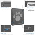 thumbnail image 4 of Puerta de la pantalla de la puerta de la mascota puerta corredera de perro con cerradura puerta de gato magnético cierre automático puerta de perrito pantalla Feliz Sencillez, 4 of 5
