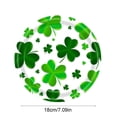 thumbnail image 2 of DAMAI 20 Pcs Happy St. Patrick’s Day Tableware Party Supplies – Disposable Shamrock 7in Paper Plate for Irish Party, St. Paddy’s Day Celebrations, 2 of 6