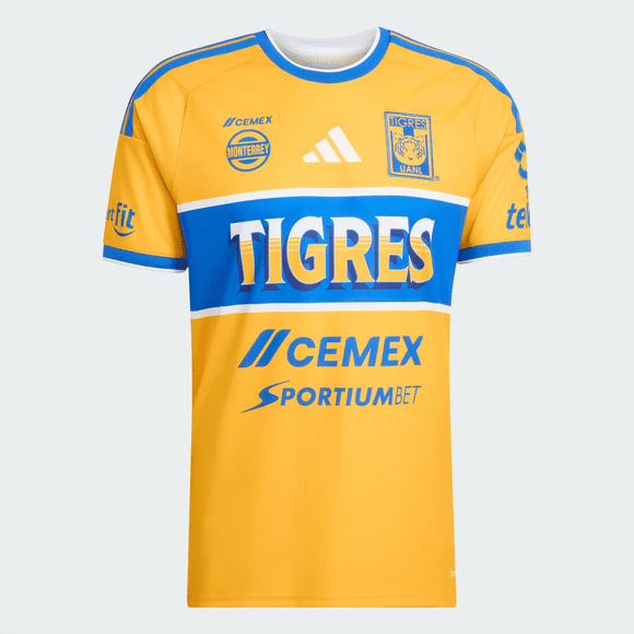 Jersey Adidas Para Hombre Local Tigres UANL 2026/27 Original