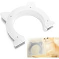 thumbnail image 4 of Porte pour Chat d'Intérieur, Porte de Passage pour Chat Résistante à l'Usure et Durable pour Hôtel pour Vie pour Studio pour Maison (Noir), 4 of 8