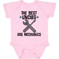 thumbnail image 3 of Inktastic Best Uncles Are Mechanics Boys or Girls Baby Bodysuit, 3 of 5