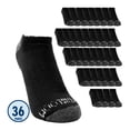 thumbnail image 1 of Fruit of the Loom Tin corto Caballero Unitalla Algodón Afelpado Negro 36 pares, 1 of 3