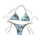 thumbnail image 4 of Conjunto de bikini para mujer, cómodo traje de baño de dos piezas para fiesta en la playa o club. XS, 4 of 9