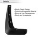 thumbnail image 4 of Ofertas Únicas 1 juego de guardabarros delanteros y traseros para Acura CDX 2021-2023 con accesorios de montaje, 4 of 6