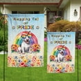 thumbnail image 4 of Wagging Tail Bull Terrier Celebrates Rainbow Pride Month LGBT LGBTQ+ Garden Flag 12x18in Double Sided Bully Dog Lovers Gifts Idea Outdoor Decor - 01003, 4 of 5