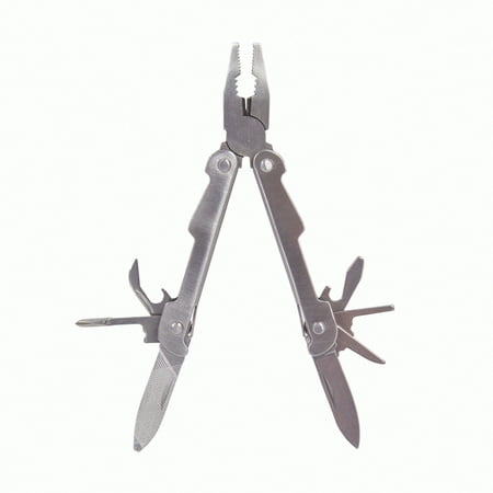 NavePoint Stainless Steel Compact 12 in 1 Pocket Multi Tool With Belt Loop Sheath 5 (Best Compact Multi Tool)