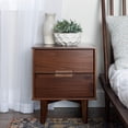 thumbnail image 2 of Contemporary 2-Door Wood Accent Cabinet with Inset Top - Coastal Oak, 2 of 10