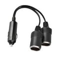 thumbnail image 1 of Cable de extensión para encendedor de cigarrillos, enchufe para cargador de automóvil de 12 V/24 V, cable adaptador para encendedor de cigarrillos, muy versátil, 1 of 12