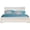 White, variant on Black Wood King Platform Bed