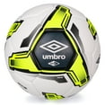 thumbnail image 2 of (8 pack) Umbro Tristar Size 4 Youth and Beginner Soccer Ball, White/Black/Yellow, 2 of 6