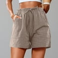 thumbnail image 2 of Women's Shorts Wide Leg Cute Soft Stretchy Bottoms Boxer Casual Summer Jean Shorts S-XL, 2 of 5