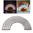 thumbnail image 4 of Letrero de pared LED Baoblaze arcoíris multicolor luz fría decoraciones de dormitorio, 4 of 8