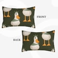 thumbnail image 2 of Fuzoiu Mallard Ducks Wild Birds Print Fuzzy Pillowcases, Super Soft Pillow Case Cover with Zipper for Bedroom, Sofa, Couch,Cozy Pillow Shams for All Seasons-16"x24", 2 of 6