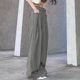 thumbnail image 4 of WILLBEST Pantalones Casuales para Mujer, elegantes y Holgados, Tipo Jogger Cargo, para Ropa Urbana, de Moda, Cómodos, Sueltos, con Cordón Ajustable y Tiro Bajo. Chica, 4 of 8