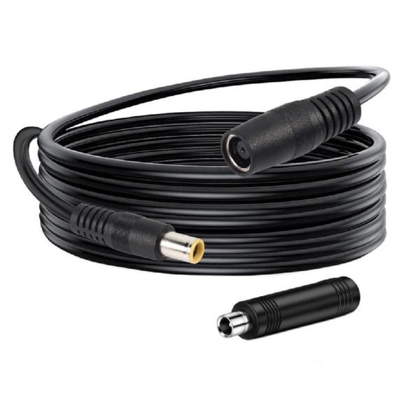 DC7909 Solar Generator Extension Cord 14AWG Female to Male Cable with DC8020 Adapter for Portable Power Stations