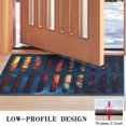 thumbnail image 2 of Festive 3D Illusion Funny Prank Pattern Kitchen Mat Halloween Door Mats Indoor Ghost Plaid Floor Mat Kitchen Rug Buffer Anti-Slip Scraping Sand Absorb Sewer Clown Kitchen Mat Witch Doormat 30" X 17", 2 of 6