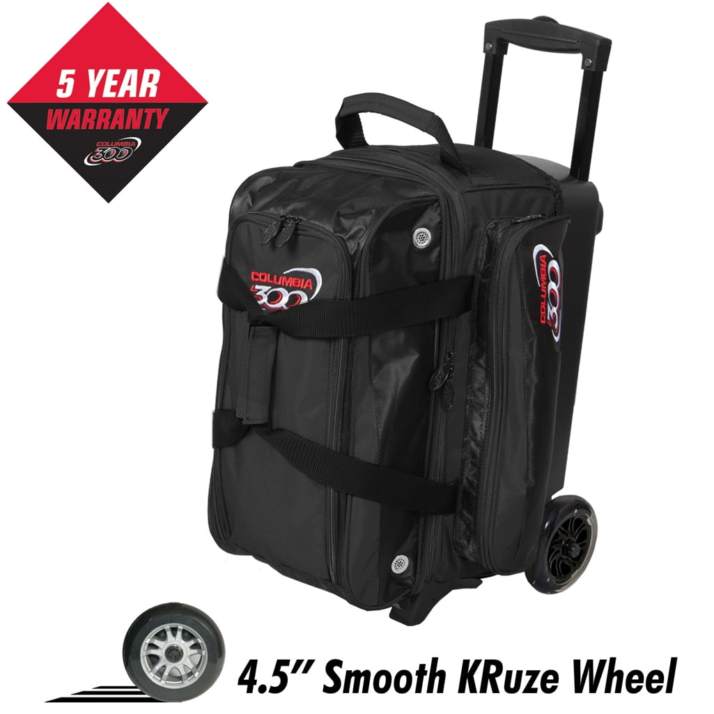 Columbia 300 Icon Double Roller Bowling BagBlack