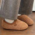 thumbnail image 3 of CHICVOMEY Women's Slippers with Memory Foam - Faux Fur Cozy House Slippers for Women Plush Fleece Lined Indoor Closed Back Bedroom Slippers, 3 of 7