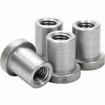 Allstar Performance Weld On Nuts 1/2-13 Long 4pk