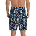 thumbnail image 6 of KLL Space Dog for Men's 1-Pack Shorts,Sleep Pajama Shorts for Men Soft Pj Shorts Men's Pajama Bottoms Sleepwear -Large, 6 of 7