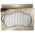 thumbnail image 1 of Majestic Giftware 12-Pack Hand Crafted Safed Shabbat Candle, 5 Inch, White Drops, 1 of 4