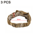 thumbnail image 2 of Diademas de entrenamiento para mujer, bandas antideslizantes que absorben la humedad, bandas deportivas para el sudor, bandas elásticas para el cabello para yoga, para viajes, fitness, atletismo,, 2 of 5