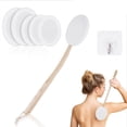 thumbnail image 4 of Bathroom Accessories for Self Care - 15 Inch Back Lotion Brush with Replaceable Head for Easy Application of Lotion Sunscreen and Ideal for Elderly and Everyday Use, 4 of 7