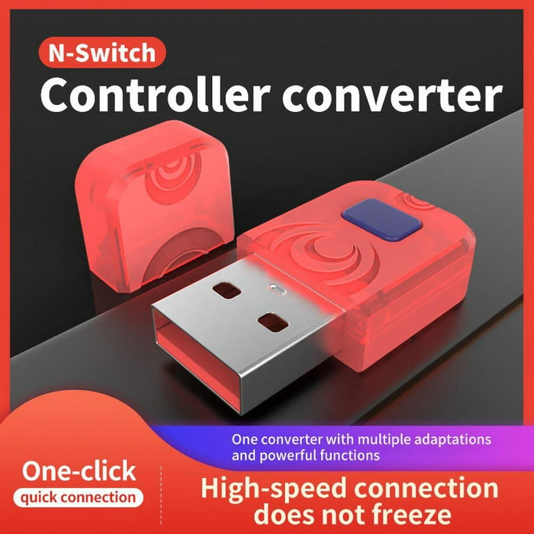 Honson Wireless USB Bluetooth Controller Adapter for Nintendo Switch O