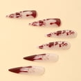 thumbnail image 4 of New Halloween Wearable Nails French Manicure Long Pointed Nails Festive Atmosphere Fake Nails for Women, 4 of 5