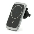 thumbnail image 1 of Cargador de coche inalámbrico magnético compatible con teléfonos iPhone 12 sin carcasa y fundas magnéticas, soporte de coche inalámbrico rápido con abrazadera de ventilación de aire segura Vhermosa 223261-2, 1 of 8