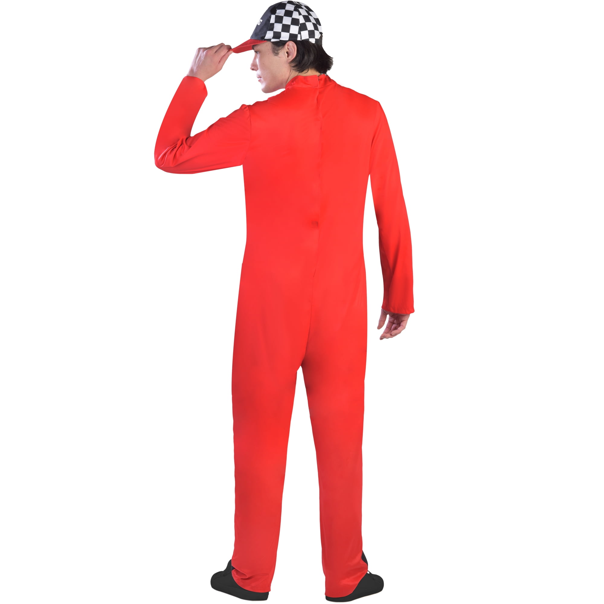 Racecar Driver Halloween Costume for Adults, Men's Size M (32/34), by Way to Celebrate
