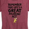 thumbnail image 3 of Dr. Seuss - Life Great Balancing Act - Women's Short Sleeve Graphic T-Shirt, 3 of 6