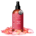 thumbnail image 1 of Spray de agua de rosas Eve Hansen, tónico facial orgánico de 240 ml, 1 of 8