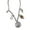 Silver, variant on Adjustable Devil Eye Body Chain for Women, Metal Gothic Waist Jewelry Accessory for Evening Activities & Formal Outfits