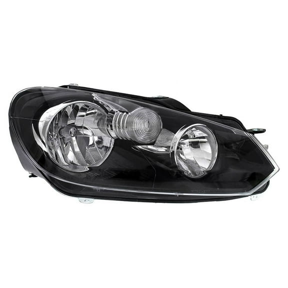 New Right Halogen Headlight Fits Volkswagen Gti Hatchback 2010-14 5K0-941-006-D