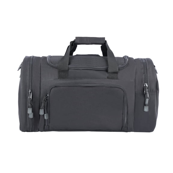 Tactical Gym Duffel Bag with Shoe Compartment, Water Resistant Sports Travel Bag for Workout, Camping, and Weekend Trips