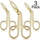 thumbnail image 1 of 3 paquetes de pinzas para cejas, tijeras en forma de ceja, pinzas de punta recta, pinzas de punta plana, desplumadora de pelo, punta recta para agarrar el pelo de cejas, 1 of 7