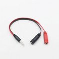 thumbnail image 1 of 3.5mm Jack 2 en 1 Câble Adaptateur Audio pour Téléphone Android Mobile, 1 of 8