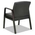 thumbnail image 5 of Alera ALERL4319E Reception Lounge WL Series 24.21 in. x 24.8 in. x 32.67 in. Guest Chair - Black Seat/Back, Espresso Base, 5 of 8