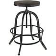 thumbnail image 2 of Modway Collect Wood Top Bar Stool in Black, 2 of 5