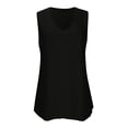 thumbnail image 6 of hoksml Women's Eyelet Embroidery Tank Top Sleeveless Scalloped V Neck Loose Fit Flowy Casual Summer Blouse, 6 of 8